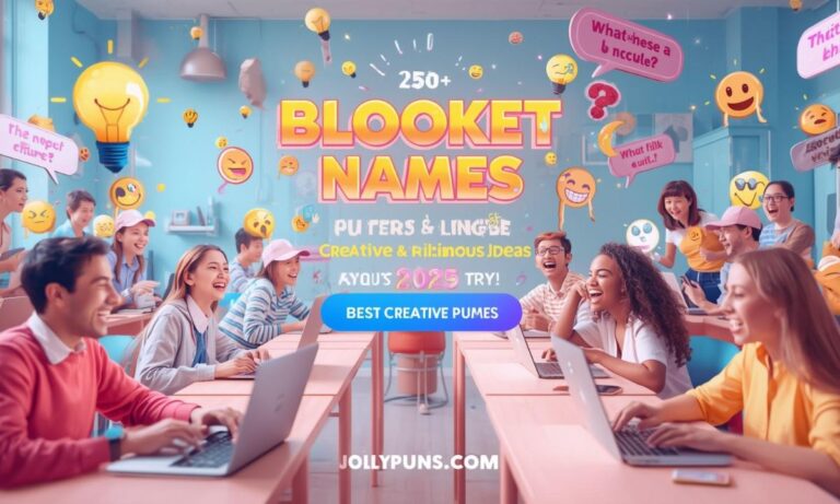250+ Funny Blooket Names, Puns & One-Liner Jokes (2025) – Best Creative & Hilarious Ideas to Try (1)