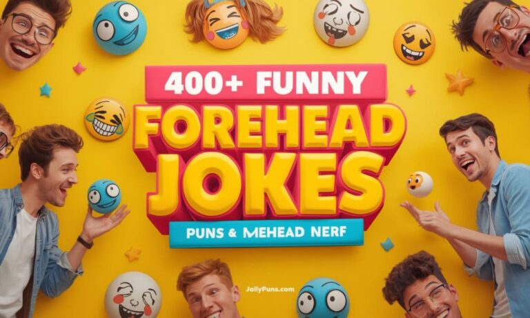 400+ Funny Big Forehead Jokes, Puns & One-Liners That’ll Make You Laugh Out Loud (2025)