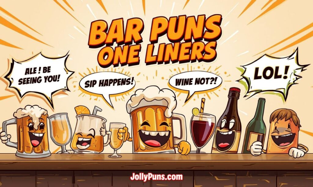 Bar Puns One Liners