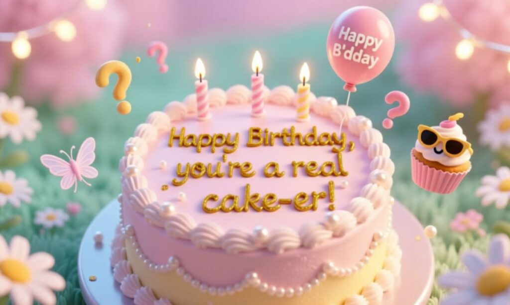 Birthday Cake Puns One Line