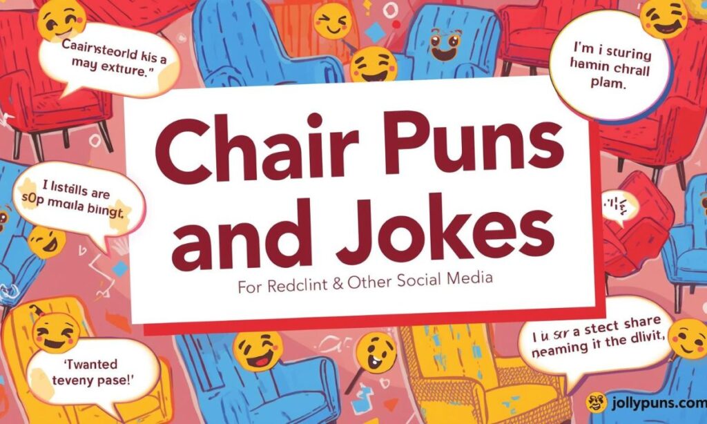 Chair Puns and Jokes for Reddit & Other Social Media