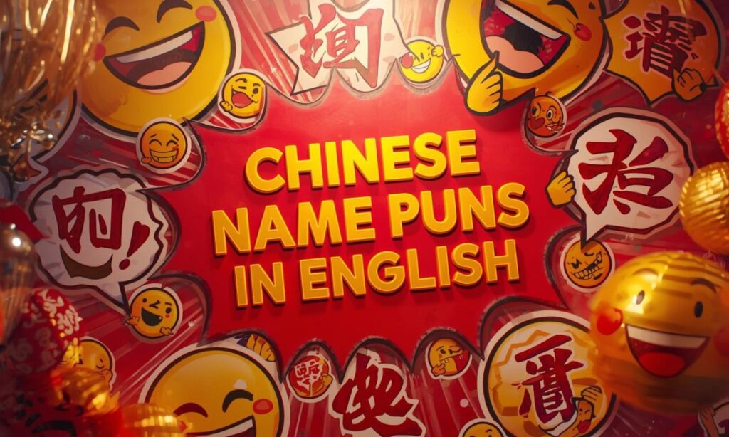 Chinese Name Puns in English