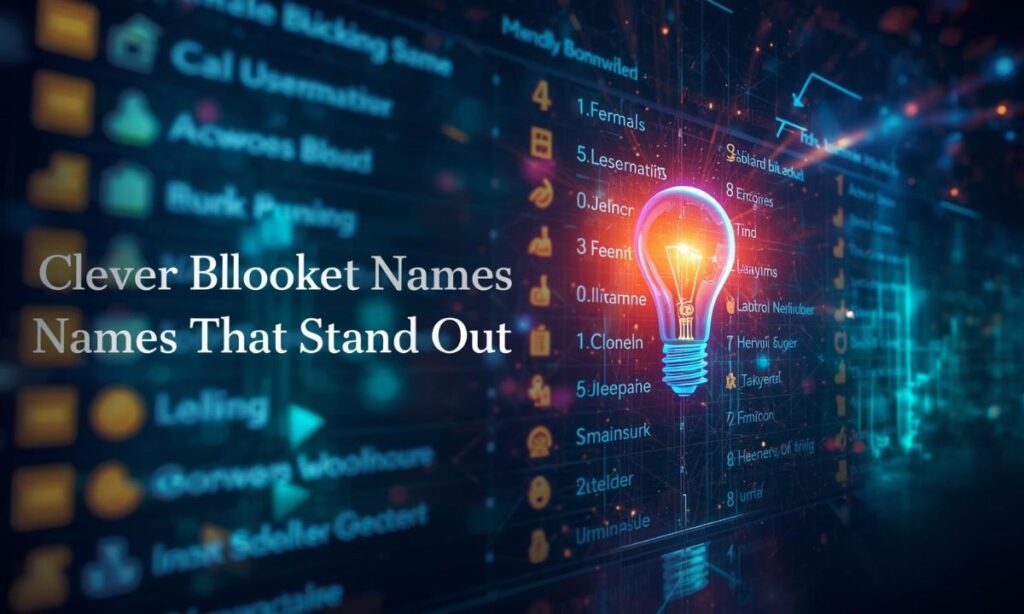 Clever Blooket Names That Stand Out