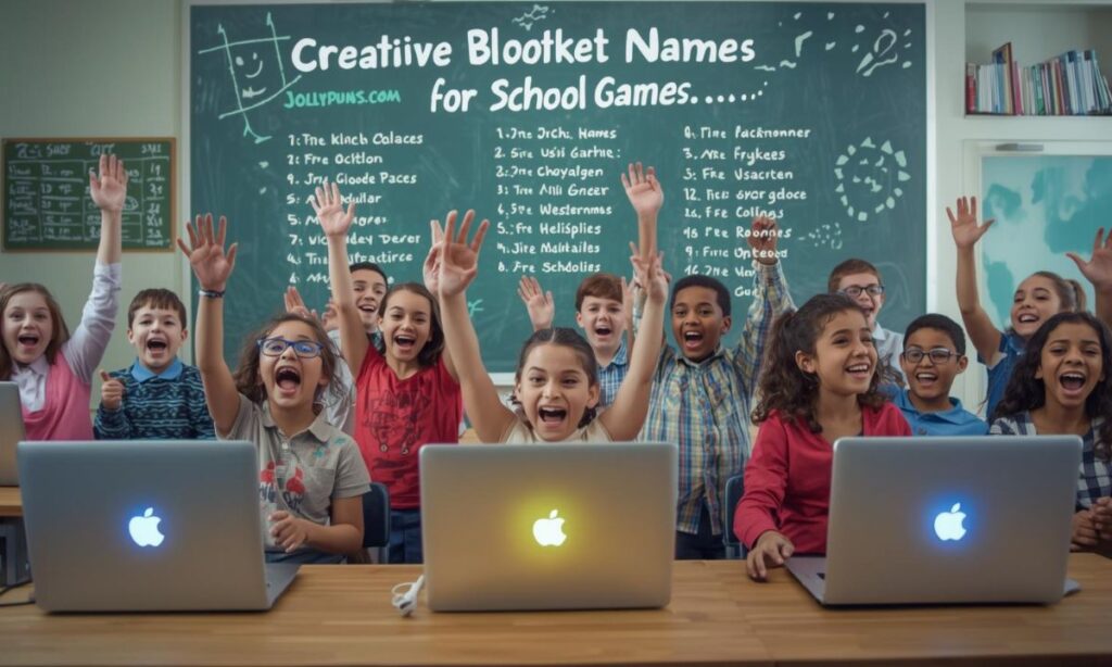 Creative Blooket Names for School Games