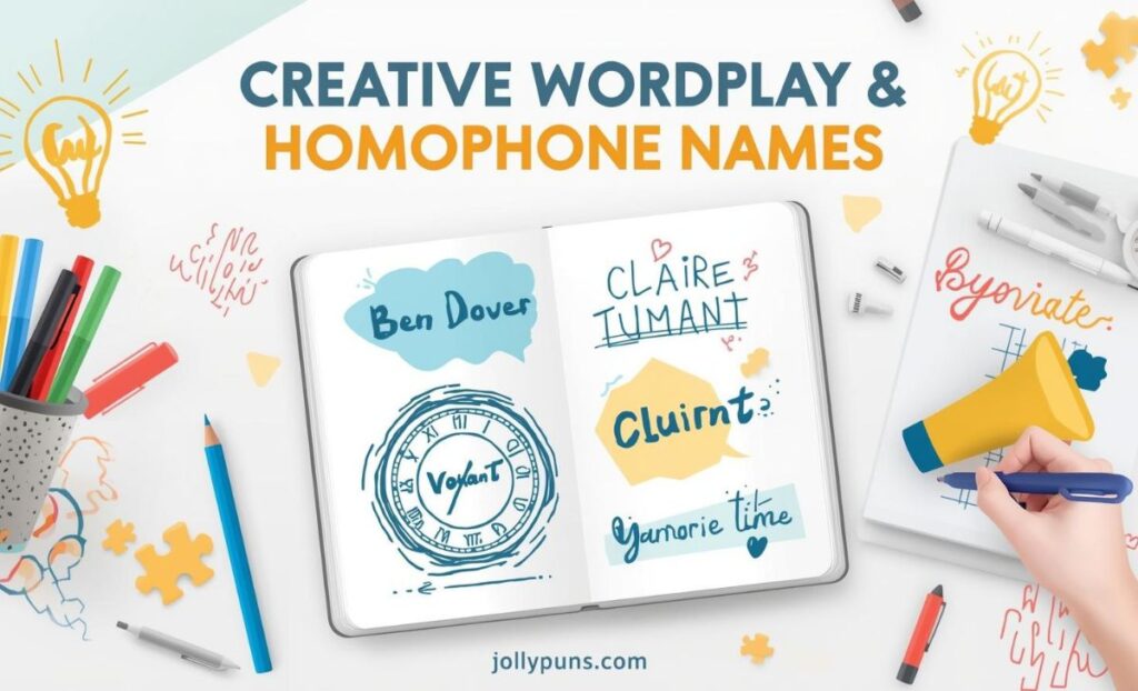 Creative Wordplay & Homophone Names