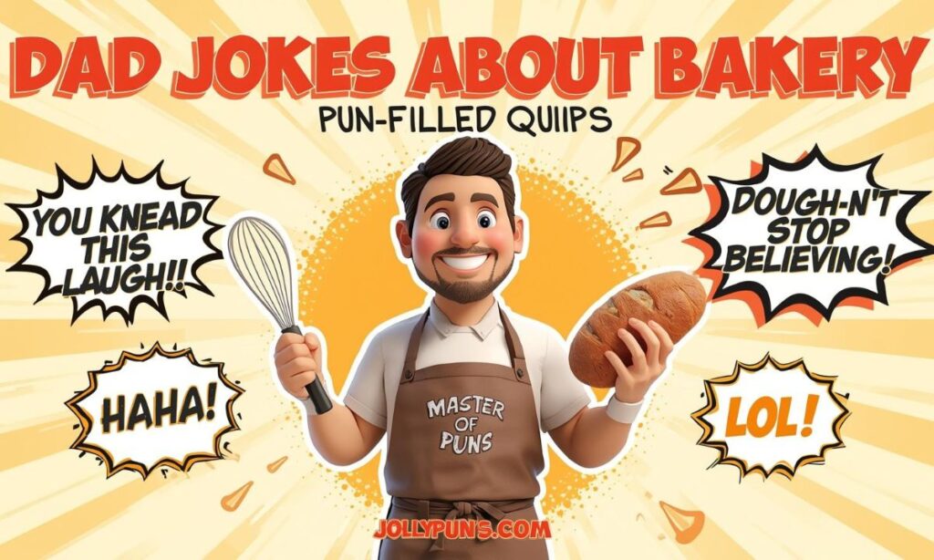 Dad Jokes About Bakery Pun-Filled Quips