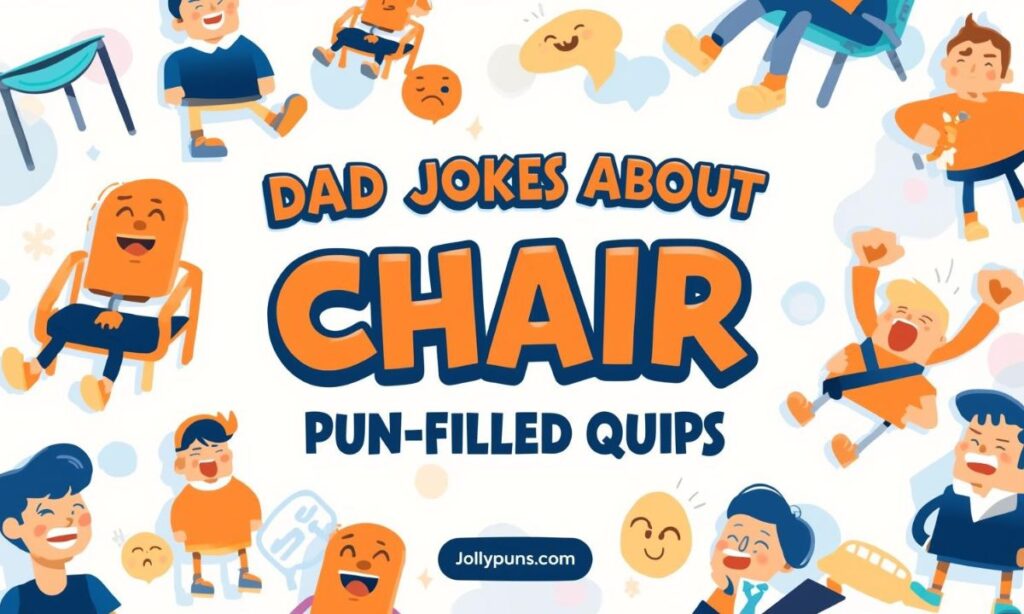 Dad Jokes About Chair Pun-Filled Quips