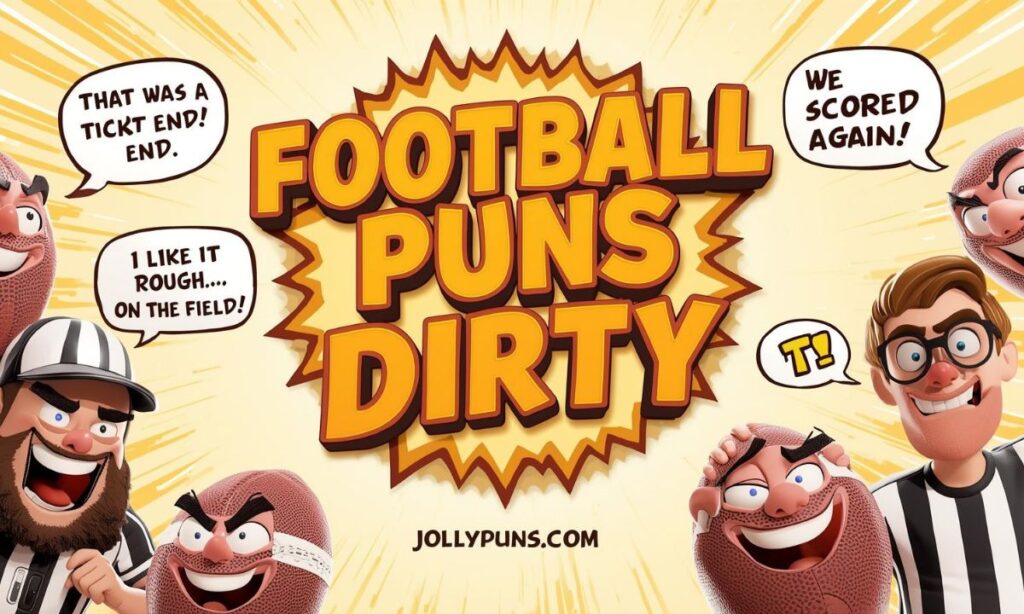 Football Puns Dirty 