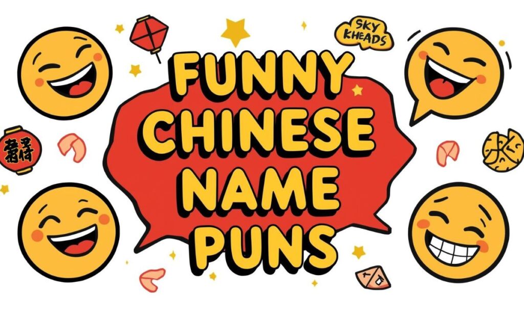 Funny Chinese Name Puns