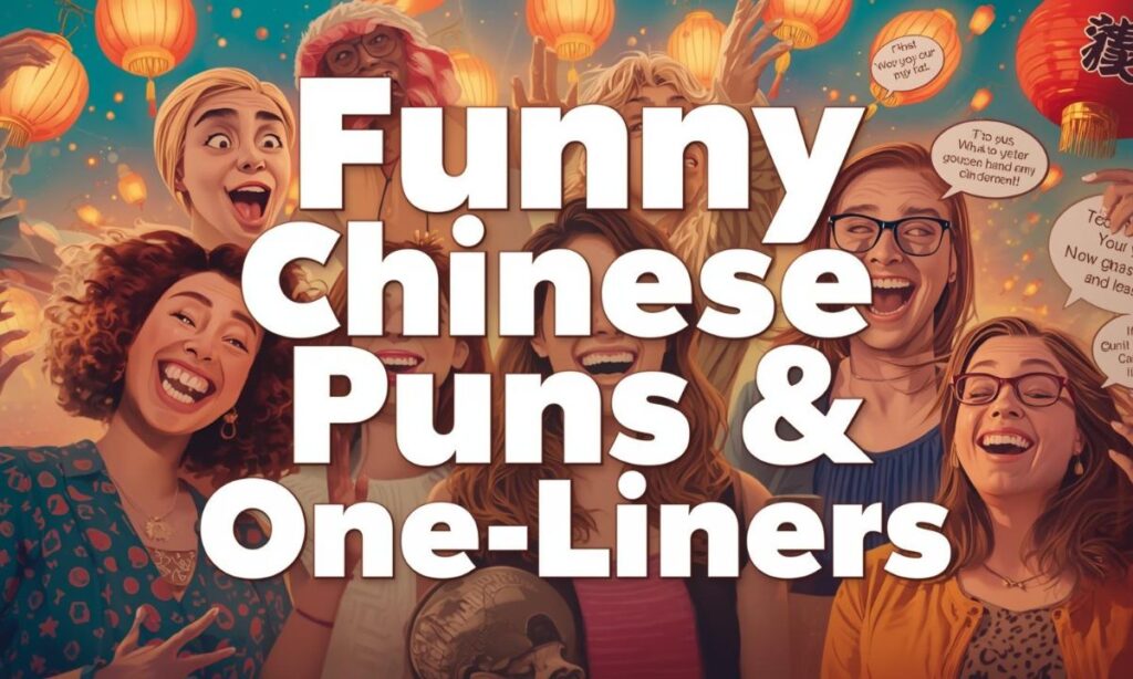Funny Chinese Name Puns & One-Liners