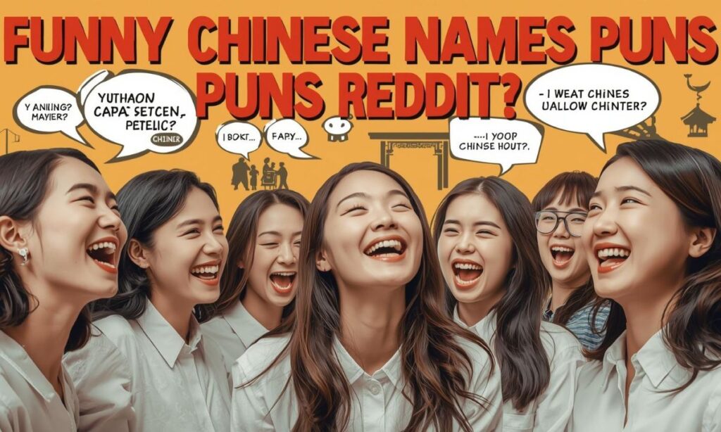 Funny Chinese Names Puns Reddit