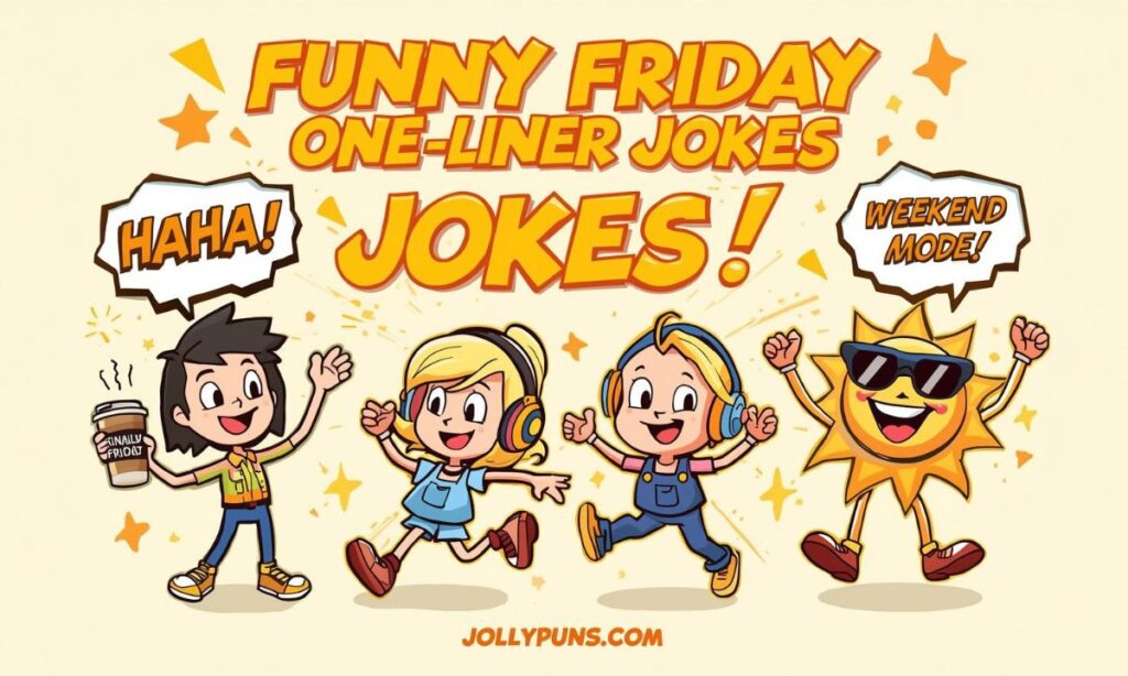 Funny Friday One-Liner Jokes