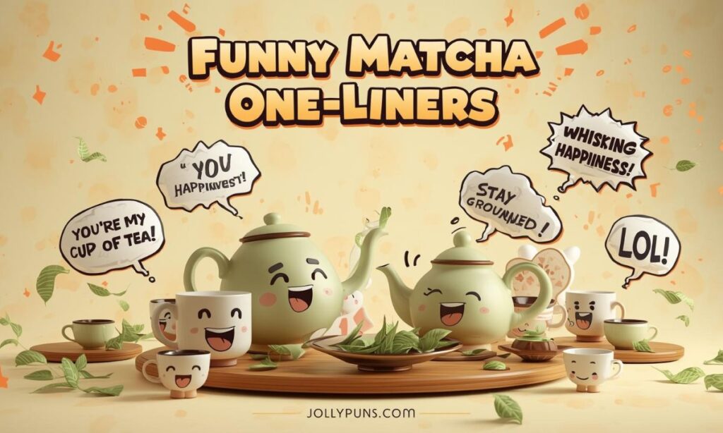Funny Matcha One-Liners
