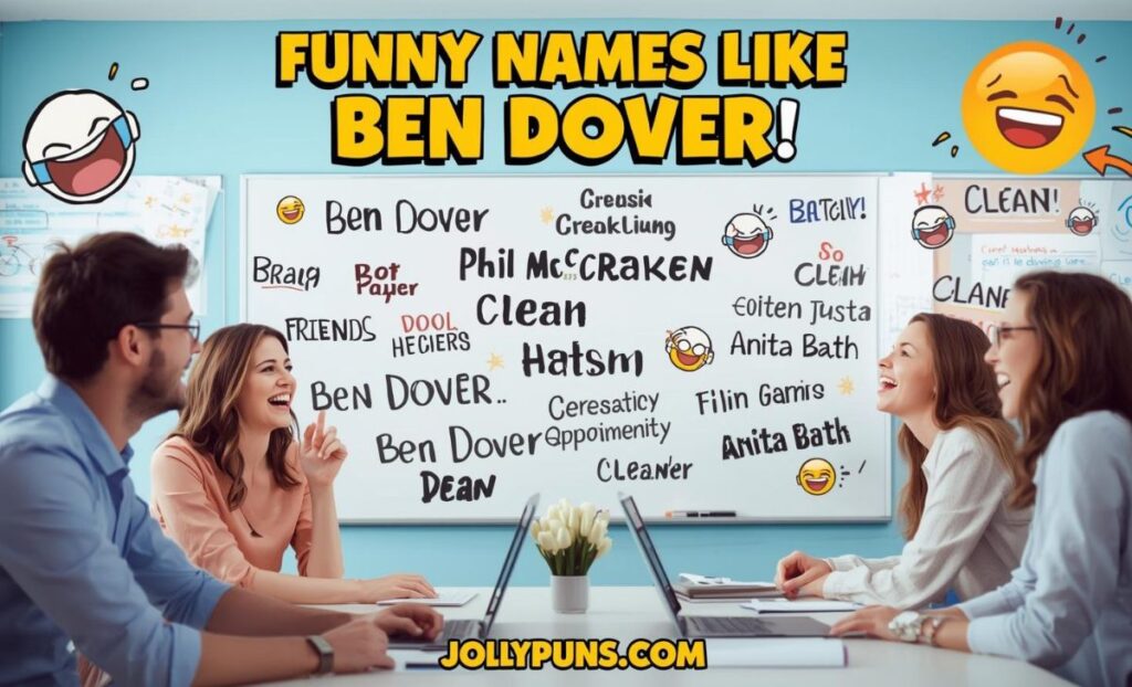 Funny Names Like Ben Dover Clean