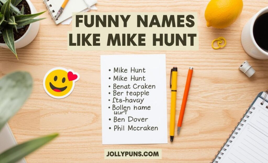 Funny Names Like Mike Hunt