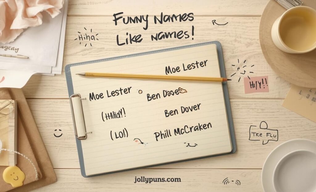 Funny Names Like Moe Lester