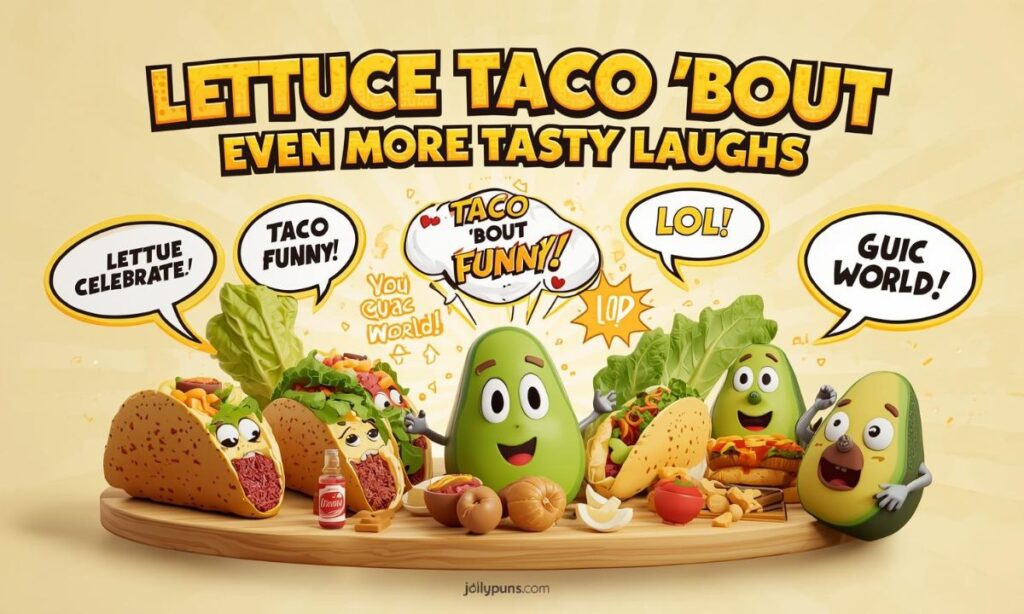 Lettuce Taco 'Bout Even More Tasty Laughs