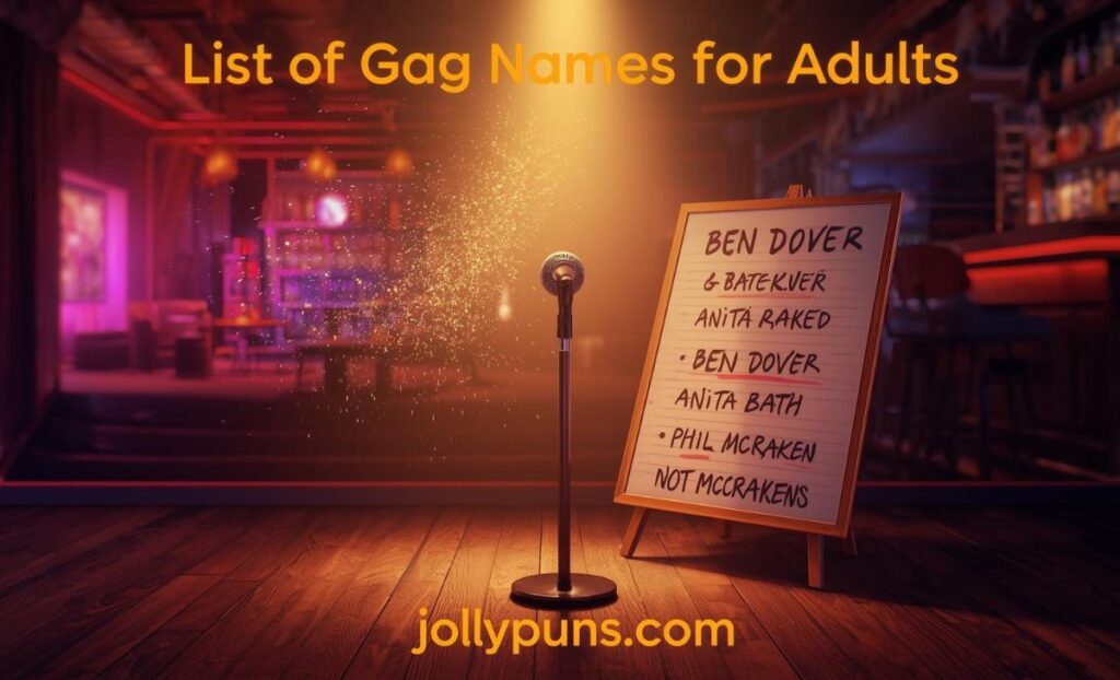 List of Gag Names for Adults