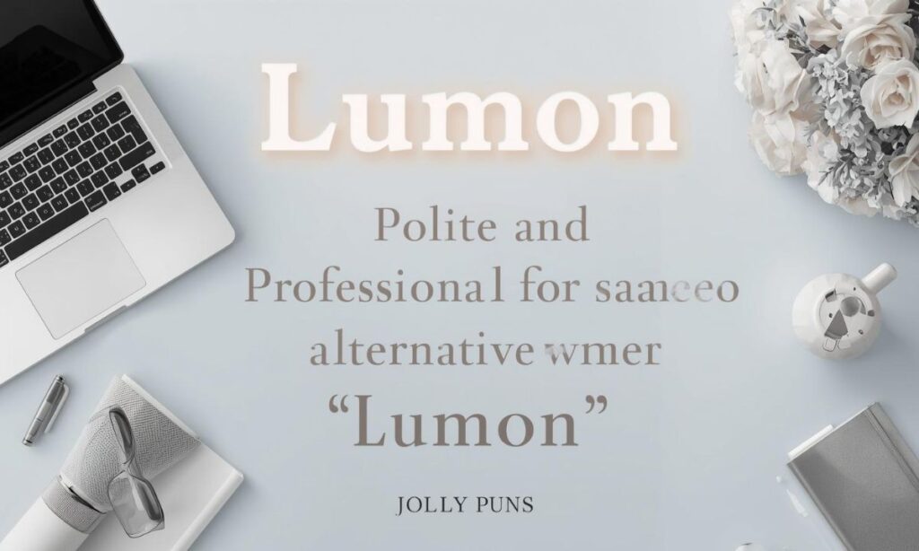 Polite and Professional Alternatives to Lumon