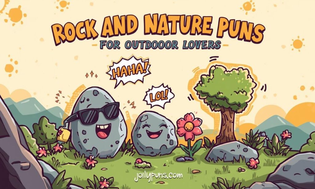 Rock and Nature Puns for Outdoor Lovers