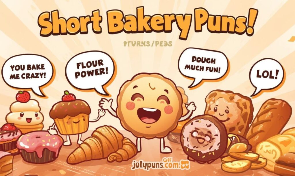 Short Bakery Puns