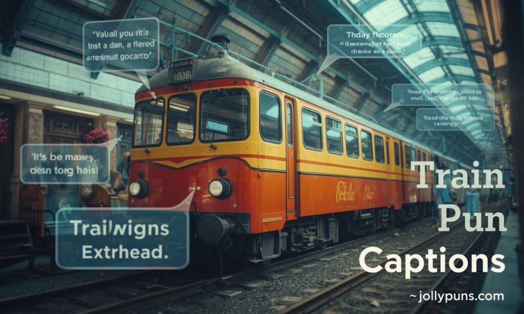 Train Pun Captions