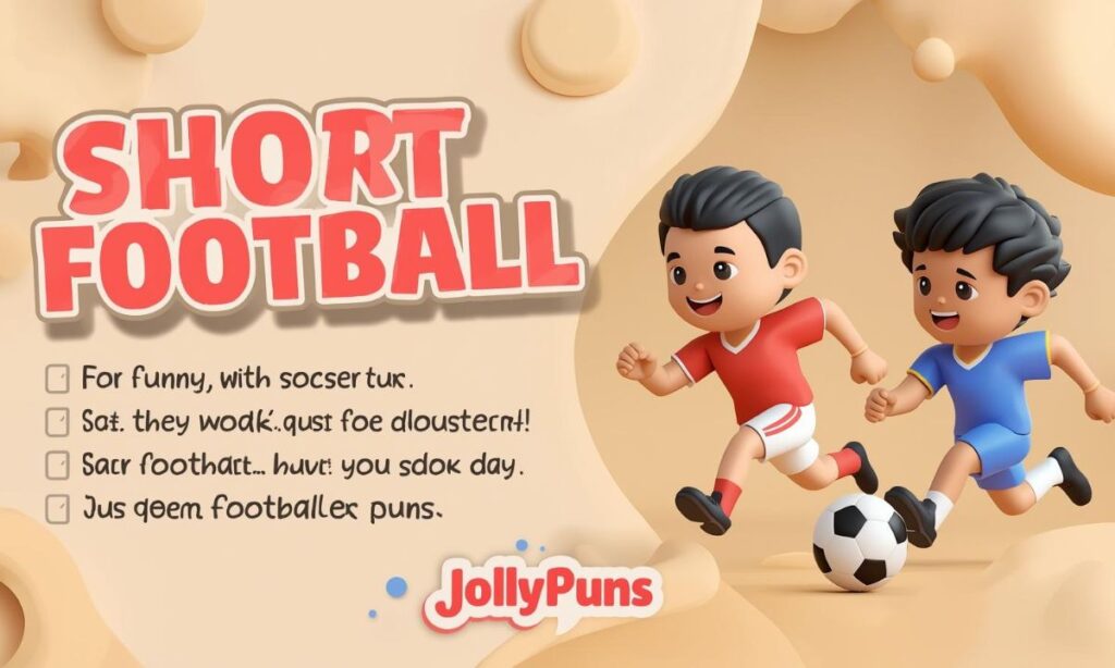 short football puns