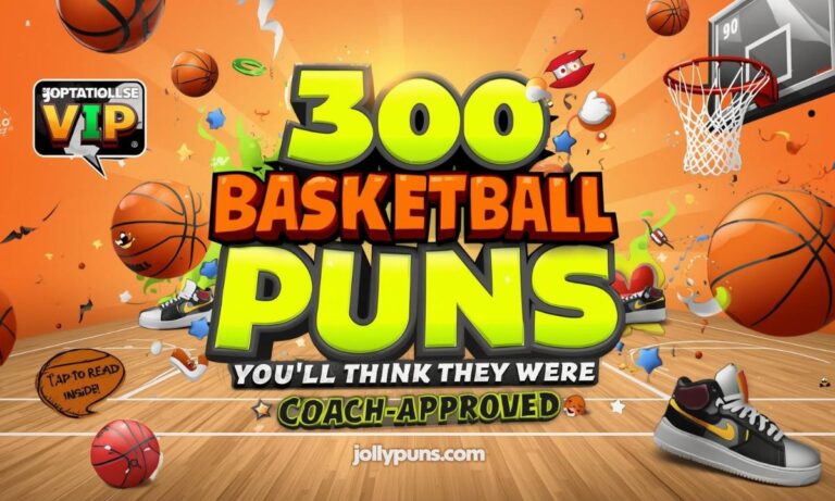 300 Basketball Puns So Clever, You’ll Think They Were Coach-Approved