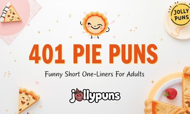 401 Pie Puns Funny Short One-Liners For Adults
