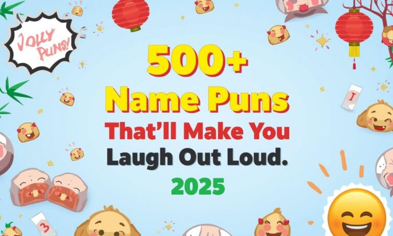 500+ Chinese Name Puns That'll Make You Laugh Out Loud (2025)