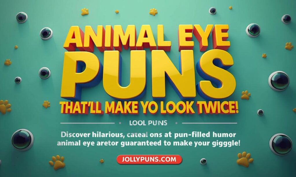 Animal Eye Puns That'll Make You Look Twice