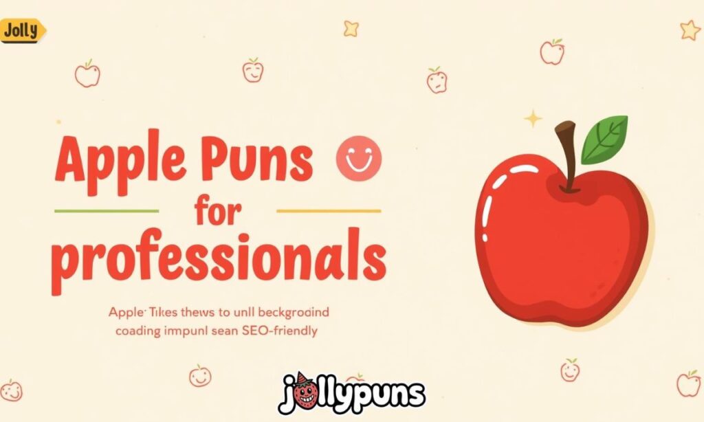 Apple Puns for Professionals