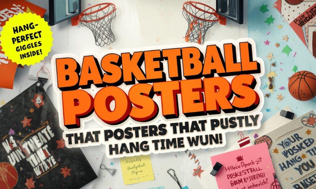 Basketball Puns for Posters That Really Hang Time Well