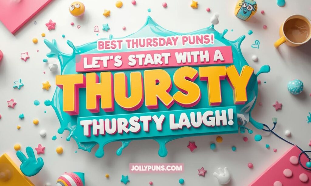 Best Thursday Puns (Let's Start With a Thursty Laugh!)