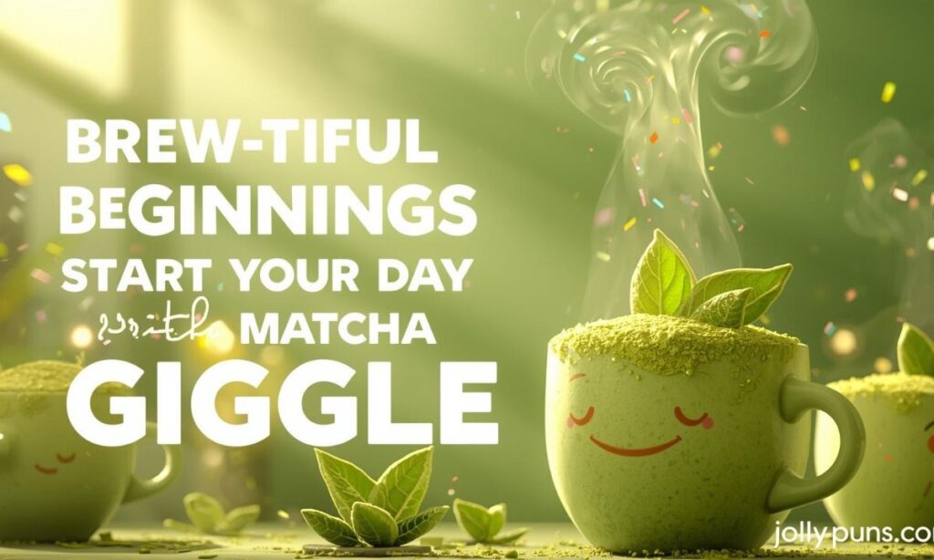 Brew-tiful Beginnings Start Your Day With Matcha Giggles