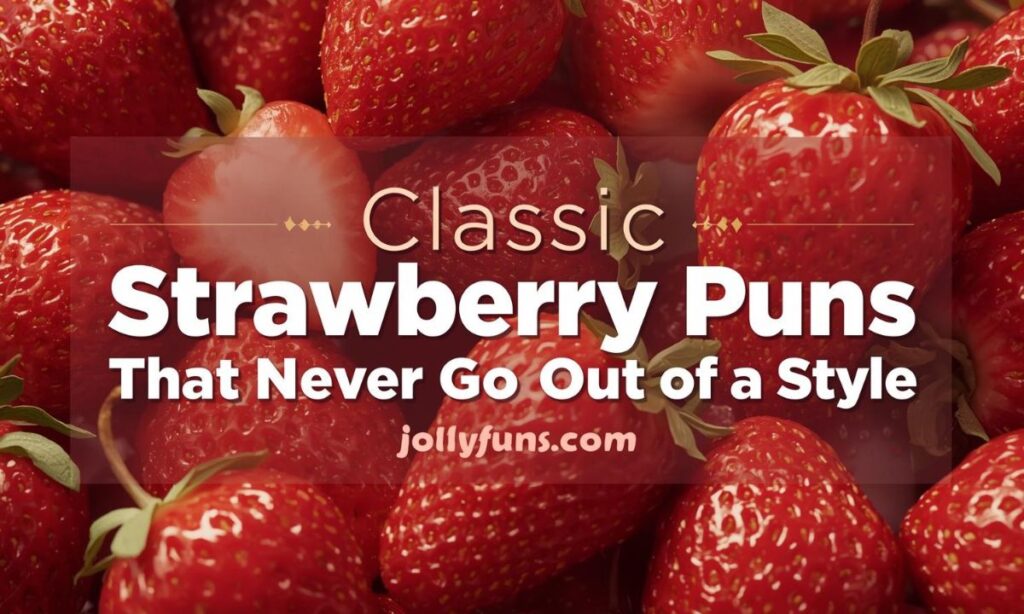 Classic Strawberry Puns That Never Go Out of Style
