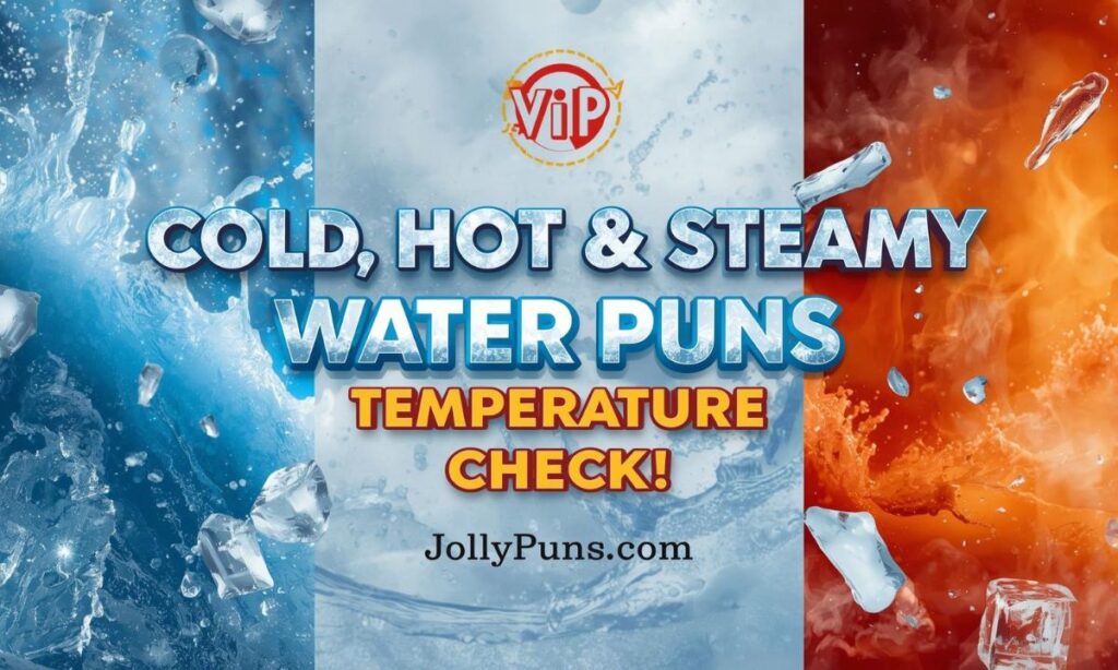 Cold, Hot & Steamy Water Puns (Temperature Check!)