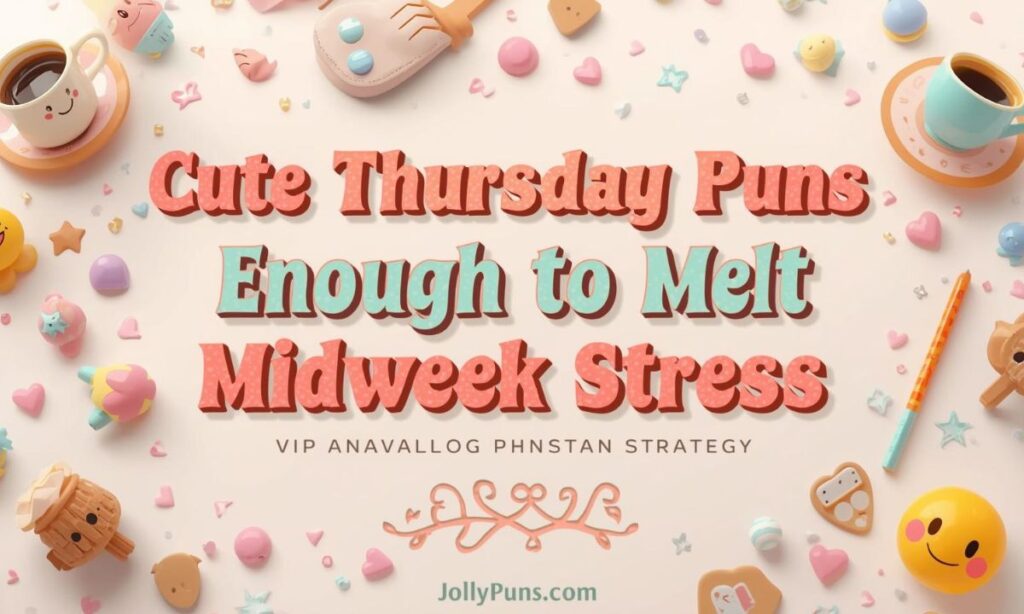 Cute Thursday Puns (Adorable Enough to Melt Midweek Stress)