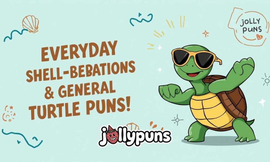 Everyday Shell-ebrations & General Turtle Puns