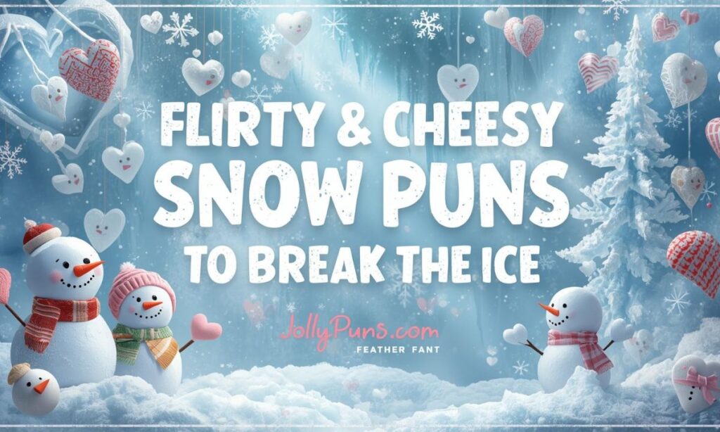 Flirty & Cheesy Snow Puns to Break the Ice (Literally)