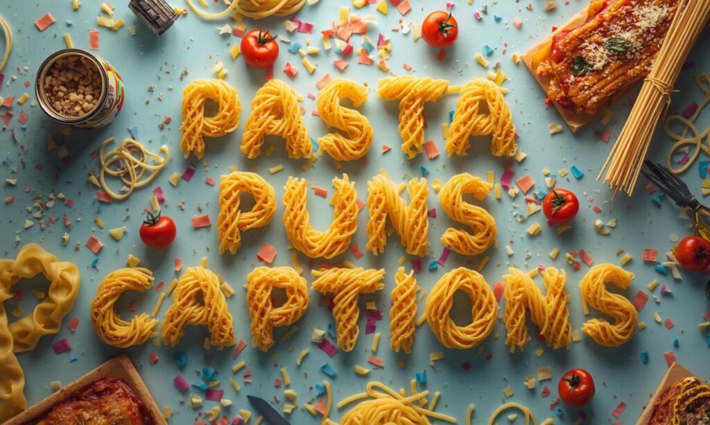 Pasta Puns Captions