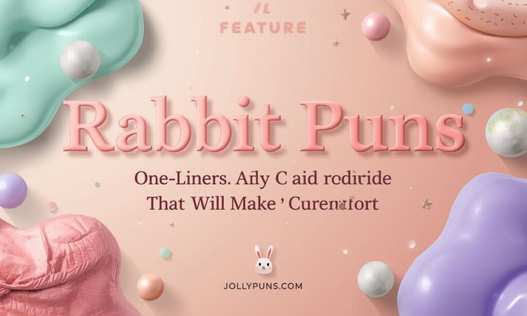 Rabbit Puns One-Liners That Will Make You Hop-Snort