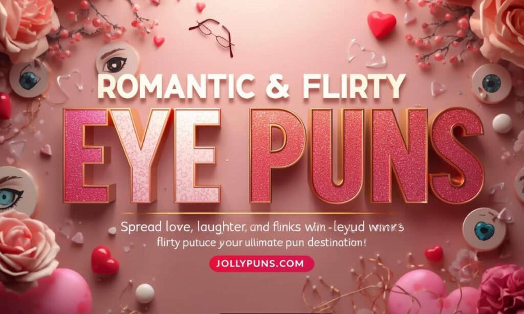 Romantic & Flirty Eye Puns to Wink at Your Crush