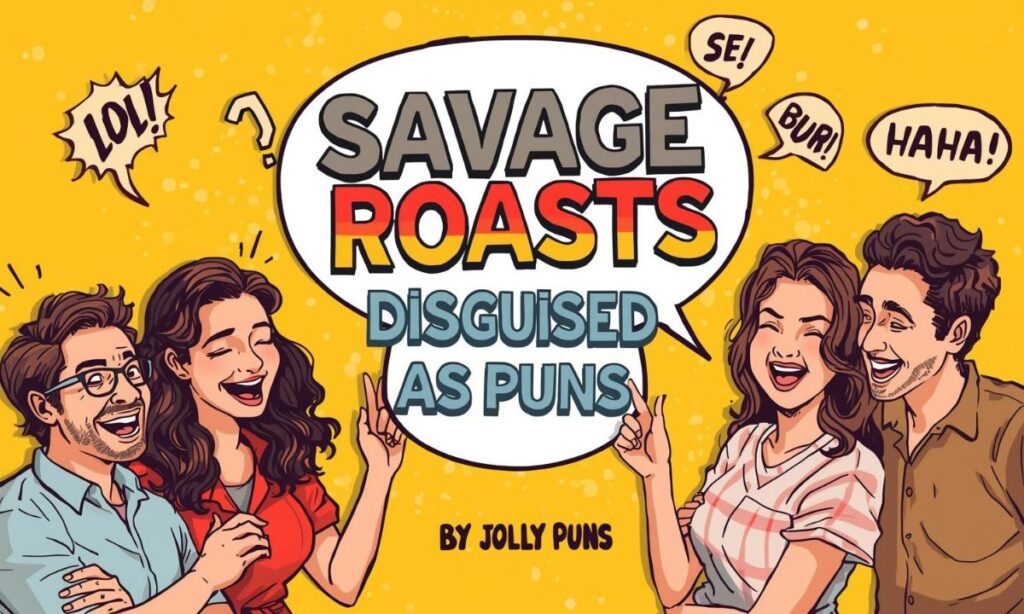 Savage Roasts Disguised as Puns