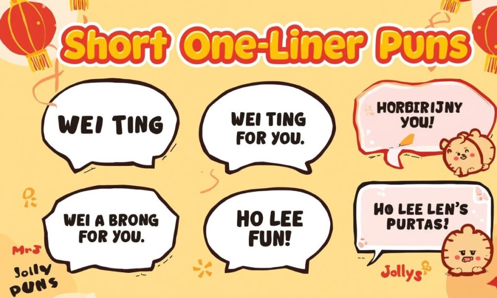 Short One-Liner Puns