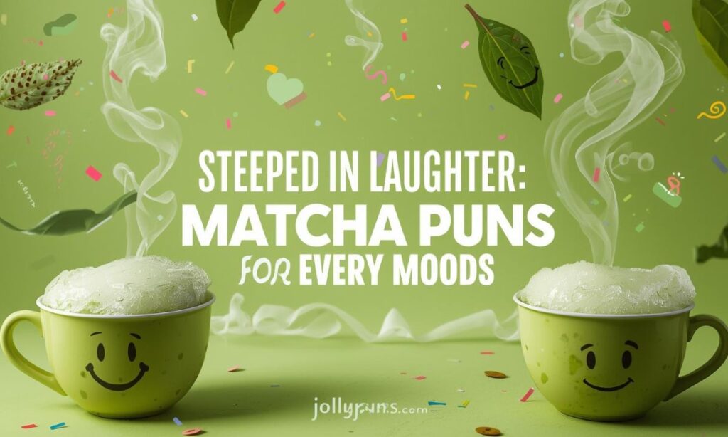 Steeped in Laughter Matcha Puns for Every Mood