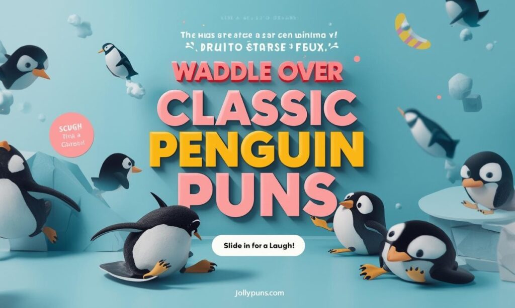 Waddle Over These Classic Penguin Puns