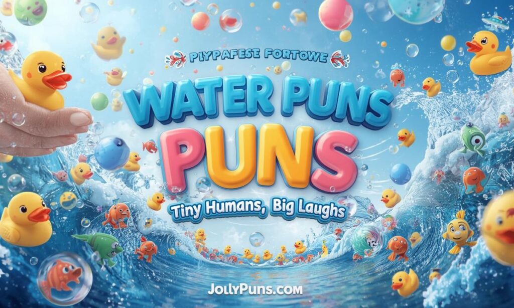 Water Puns for Kids (Tiny Humans, Big Laughs)