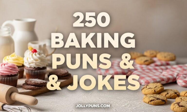 250 Baking Puns & Jokes So Funny They’ll Make You Laugh Like Crazy