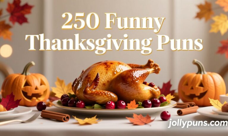 250 Funny Thanksgiving Puns That Will Instantly Stuff Your Day With Laughter